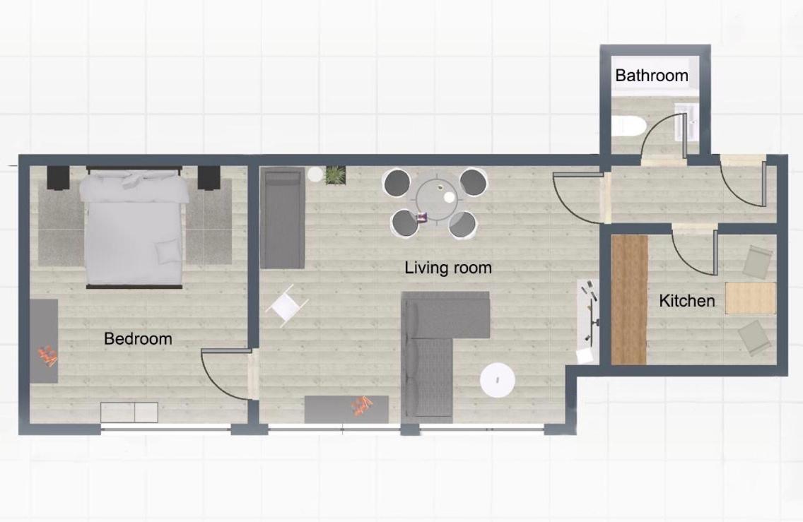 Stylisches Muenster City-Apartment 56 M² Buitenkant foto